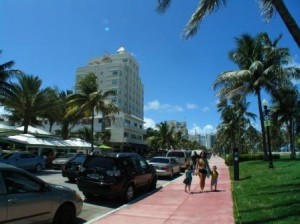 Miami Beach Strandpromenade